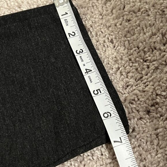 Torrid Women’s Plus Size 22 Capri Pants Stretch Gray Button Closure Denim - Picture 12 of 13